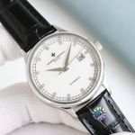 Vacheron Constantin Patrimony 9015 Movement 28800/H 316L Steel 40mm Silver/Rose Gold Case Watch